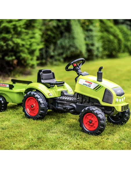 FALK Traktorek Claas Zielony na Pedały Klakson Przyczepa od 2 Lat. FALK Traktorek Claas Zielony na Pedały Klakson Przyczepa od 2 Lat.