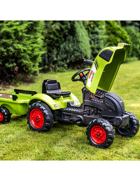 FALK Traktorek Claas Zielony na Pedały Klakson Przyczepa od 2 Lat. FALK Traktorek Claas Zielony na Pedały Klakson Przyczepa od 2 Lat.