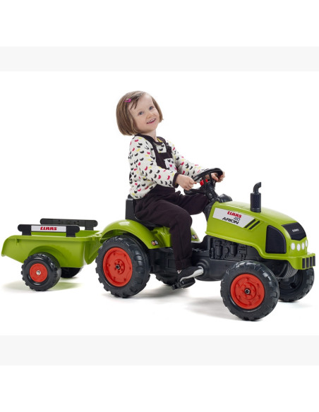 FALK Traktorek Claas Zielony na Pedały Klakson Przyczepa od 2 Lat. FALK Traktorek Claas Zielony na Pedały Klakson Przyczepa od 2 Lat.