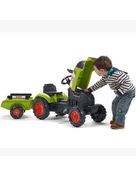 FALK Traktorek Claas Zielony na Pedały Klakson Przyczepa od 2 Lat. FALK Traktorek Claas Zielony na Pedały Klakson Przyczepa od 2 Lat.