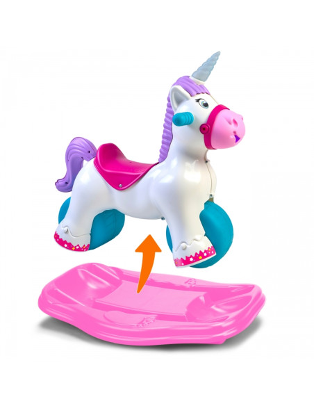 FEBER Интерактивная качалка-единорог 2 в 1