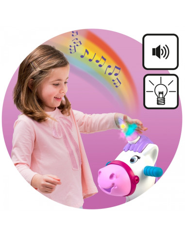 FEBER Интерактивная качалка-единорог 2 в 1