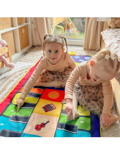 WOOPIE interaktyvus šokių muzikos kilimėlis XXL 2