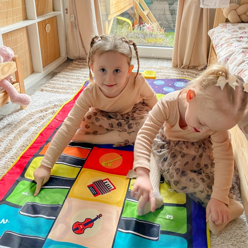 WOOPIE interaktyvus šokių muzikos kilimėlis XXL