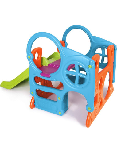 FEBER Большая игровая площадка, игровой центр, горка, скалодром, формы 100 см