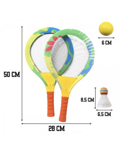 WOOPIE paplūdimio badmintono lazdų rinkinys 2
