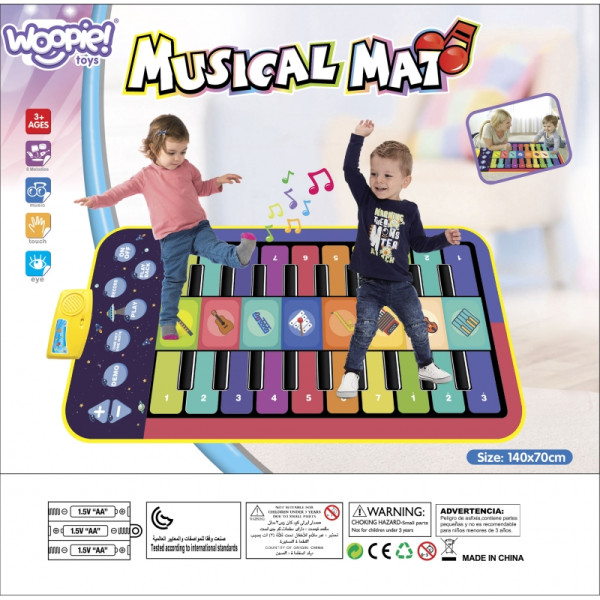 WOOPIE Interactive Dancing Music Mat XXL