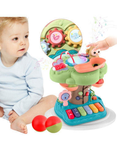 WOOPIE Baby Interaktyvus mokymosi medis Led Piano