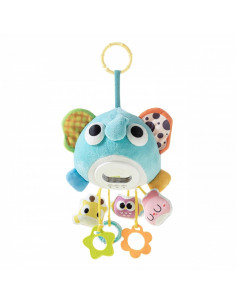WOOPIE Baby pliušinis dramblys talismanas Interaktyvus muzikinis žaislas su pakabukais ir kramtukais 2