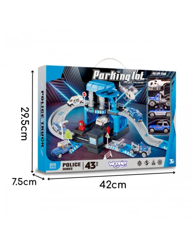 WOOPIE Гараж Парковка Полицейский участок 43 эл.