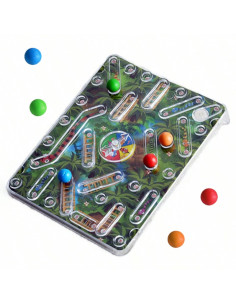 WOOPIE Klasyczna Gra Rodzinna Węże i Drabiny 3D 2