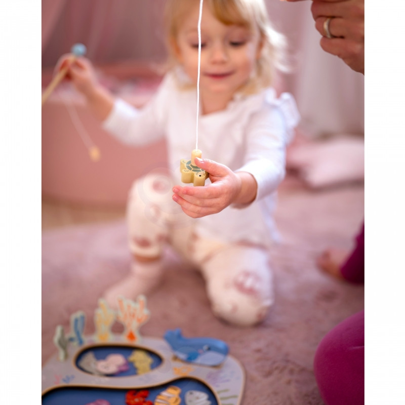 TOOKY TOY Catch the Fish Montessori galvosūkių arkadinis žaidimas