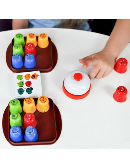 WOOPIE IQ Gra Logiczna Edukacyjno-Strategiczna 2w1 Kółko i Krzyżyk 4szt WOOPIE IQ Gra Logiczna Edukacyjno-Strategiczna 2w1 Kółko i Krzyżyk 4szt