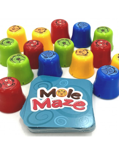 WOOPIE IQ Gra Logiczna Edukacyjno-Strategiczna 2w1 Kółko i Krzyżyk 4szt