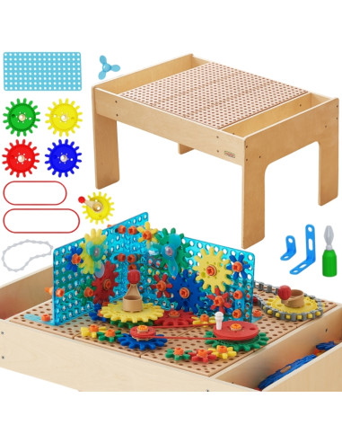 MASTERKIDZ STEM medinis mokomasis - užsiėmimų stalas