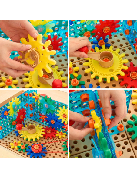 MASTERKIDZ STEM medinis mokomasis - užsiėmimų stalas MASTERKIDZ STEM medinis mokomasis - užsiėmimų stalas