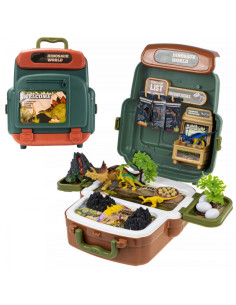 WOOPIE Walizka Dinosaur World - Edukacyjny Zestaw Odkrywcy Dinozaurów 2