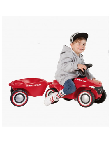 BIG Przyczepka do jeździka Bobby Car Neo czerwona