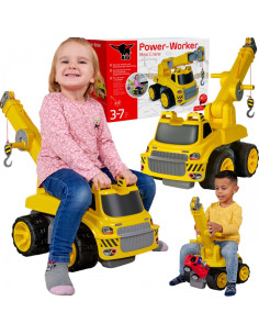 BIG Jeździk Dźwig Maxi Crane