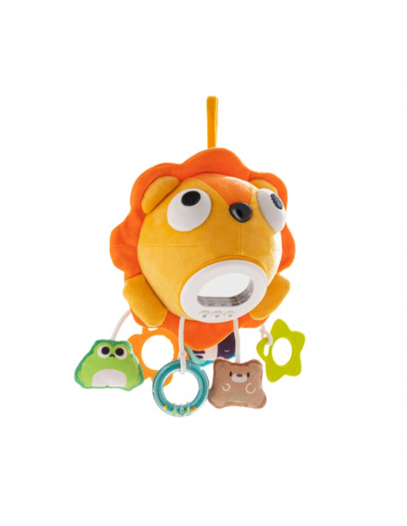 WOOPIE Baby Pluszowy Lew Maskotka Interaktywna Przytulanka Muzyczna z Zawieszkami i Gryzakami WOOPIE Baby Pluszowy Lew Maskotka Interaktywna Przytulanka Muzyczna z Zawieszkami i Gryzakami
