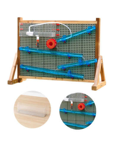 MASTERKIDZ STEM lauko lenta + vandens / kamuoliukų takeliu