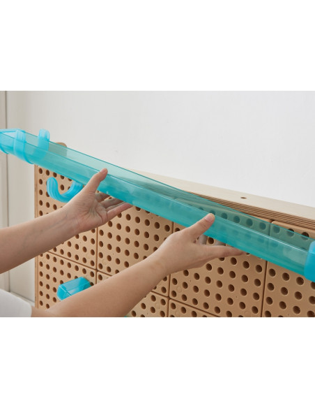 MASTERKIDZ STEM lauko lenta + vandens / kamuoliukų takeliu MASTERKIDZ STEM lauko lenta + vandens / kamuoliukų takeliu