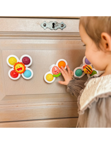 WOOPIE BABY Suktukas 3 viename sensorinis edukacinis žaislas