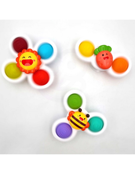 WOOPIE BABY Suktukas 3 viename sensorinis edukacinis žaislas