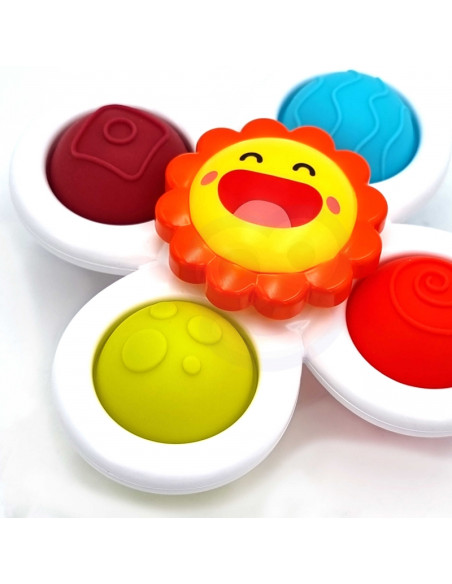 WOOPIE BABY Suktukas 3 viename sensorinis edukacinis žaislas WOOPIE BABY Suktukas 3 viename sensorinis edukacinis žaislas