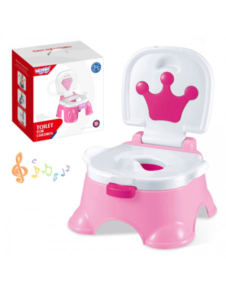 WOOPIE BABY Pierwszy Nocnik dla Dziecka z Muzyką 3w1 Krzesełko Stopień