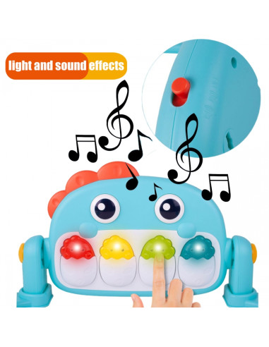 WOOPIE BABY žaidimų kilimėlis su lankeliu Dino