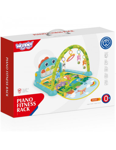 WOOPIE BABY žaidimų kilimėlis su lankeliu Dino