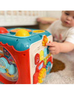 WOOPIE BABY Multifunctional Montessori Activity Cube 6-in-1 - 18m+ 2