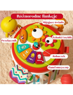WOOPIE BABY interaktyvus būgnas „Roller“ sensorinis kubas 2