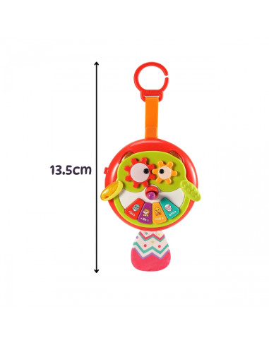 WOOPIE BABY Interactive Owl Piano Toy with Rustling Tail