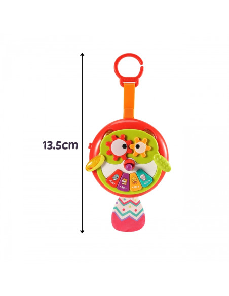 WOOPIE BABY Interactive Owl Piano Toy with Rustling Tail