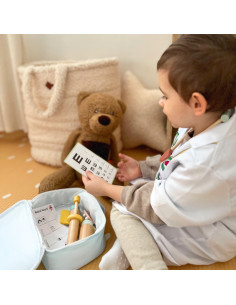 TOOKY TOY Mažasis daktaras Medinis daktaro rinkinys dėkle su priedais 2