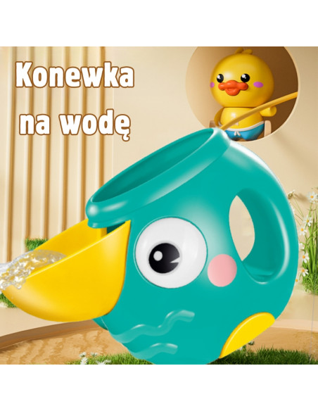 WOOPIE BABY Žirafos vonios žaislas su siurbimo puodelio piltuvu WOOPIE BABY Žirafos vonios žaislas su siurbimo puodelio piltuvu