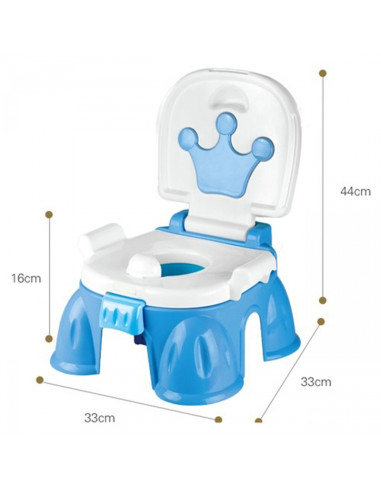 WOOPIE BABY pirmasis puodukas vaikams su muzika 3in1 kėdės laiptelis