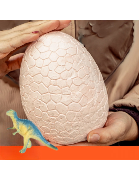 WOOPIE dinozaurų kiaušinių kasimo archeologo rinkinys 12 dinozaurų kasimui