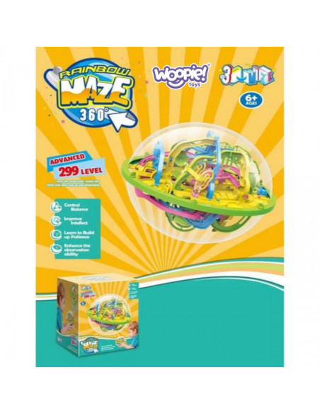 WOOPIE labirintas 360 loginis ir arkadinis žaidimas WOOPIE labirintas 360 loginis ir arkadinis žaidimas