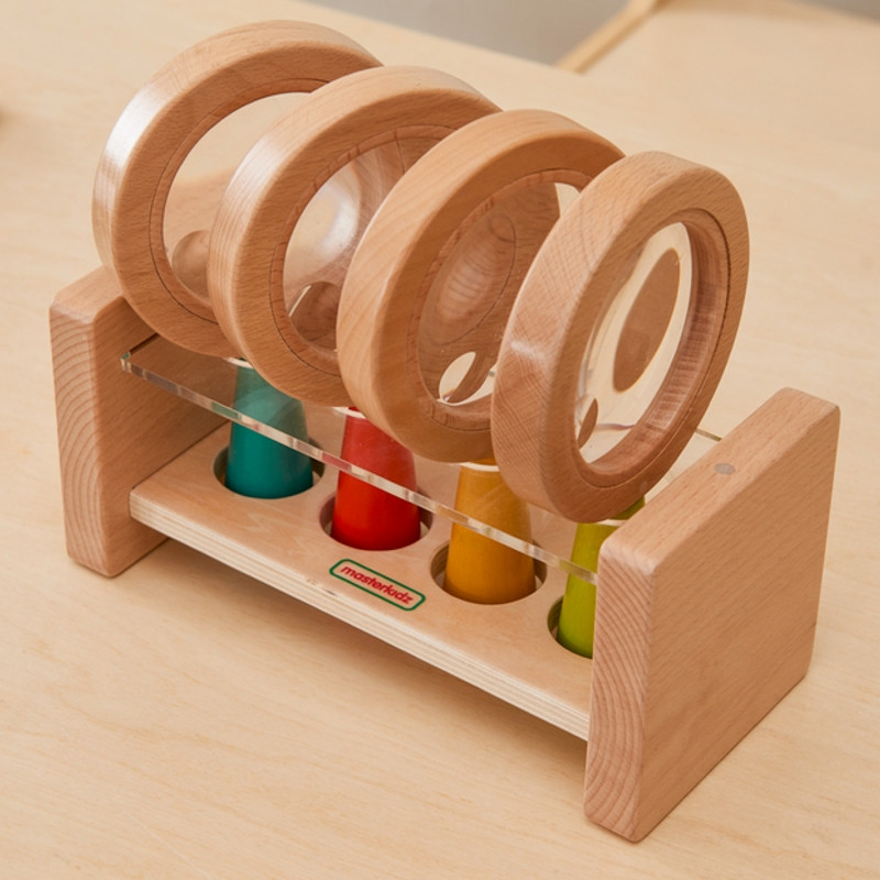 MASTERKIDZ Набор деревянных луп с контейнером