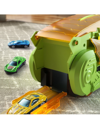 WOOPIE dinozaurų valgytojo bėgių transporto priemonių rinkinys, 13 vnt.