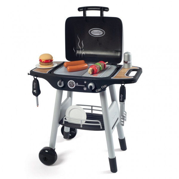 SMOBY Barbecue Garden Grill for Kids 18 accessories