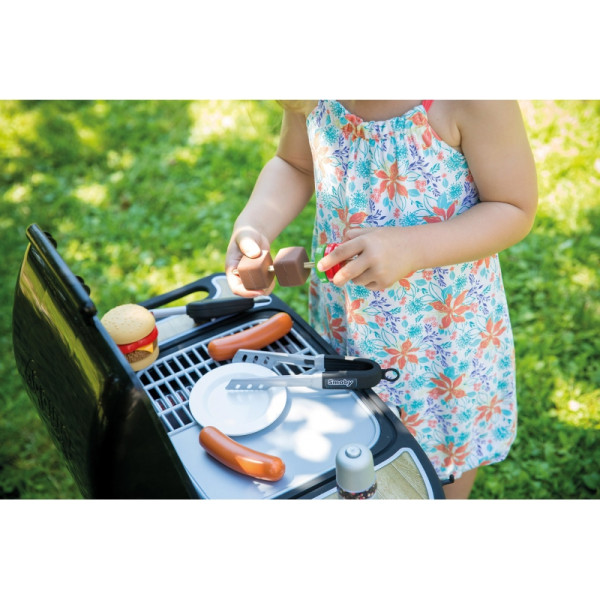 SMOBY Barbecue Garden Grill for Kids 18 accessories