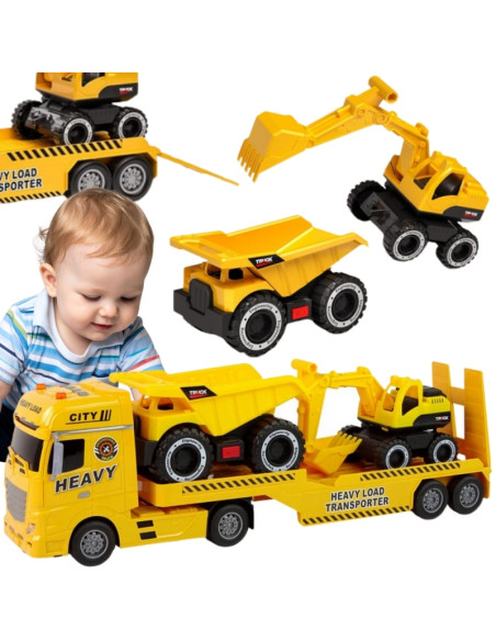 WOOPIE statybinių transporto priemonių vilkikas