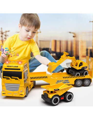 WOOPIE statybinių transporto priemonių vilkikas