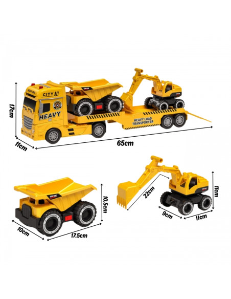 WOOPIE statybinių transporto priemonių vilkikas