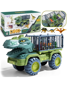 WOOPIE dinozaurų sunkvežimio transporterio figūrėlės