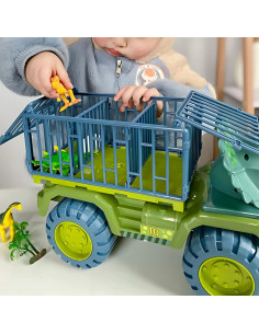 WOOPIE dinozaurų sunkvežimio transporterio figūrėlės 2